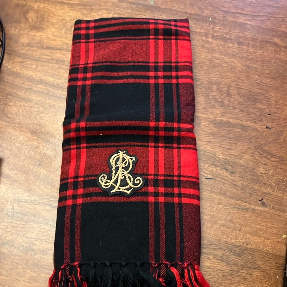 Ralph Lauren scarf - wide - long - cover up/ wrap - one size